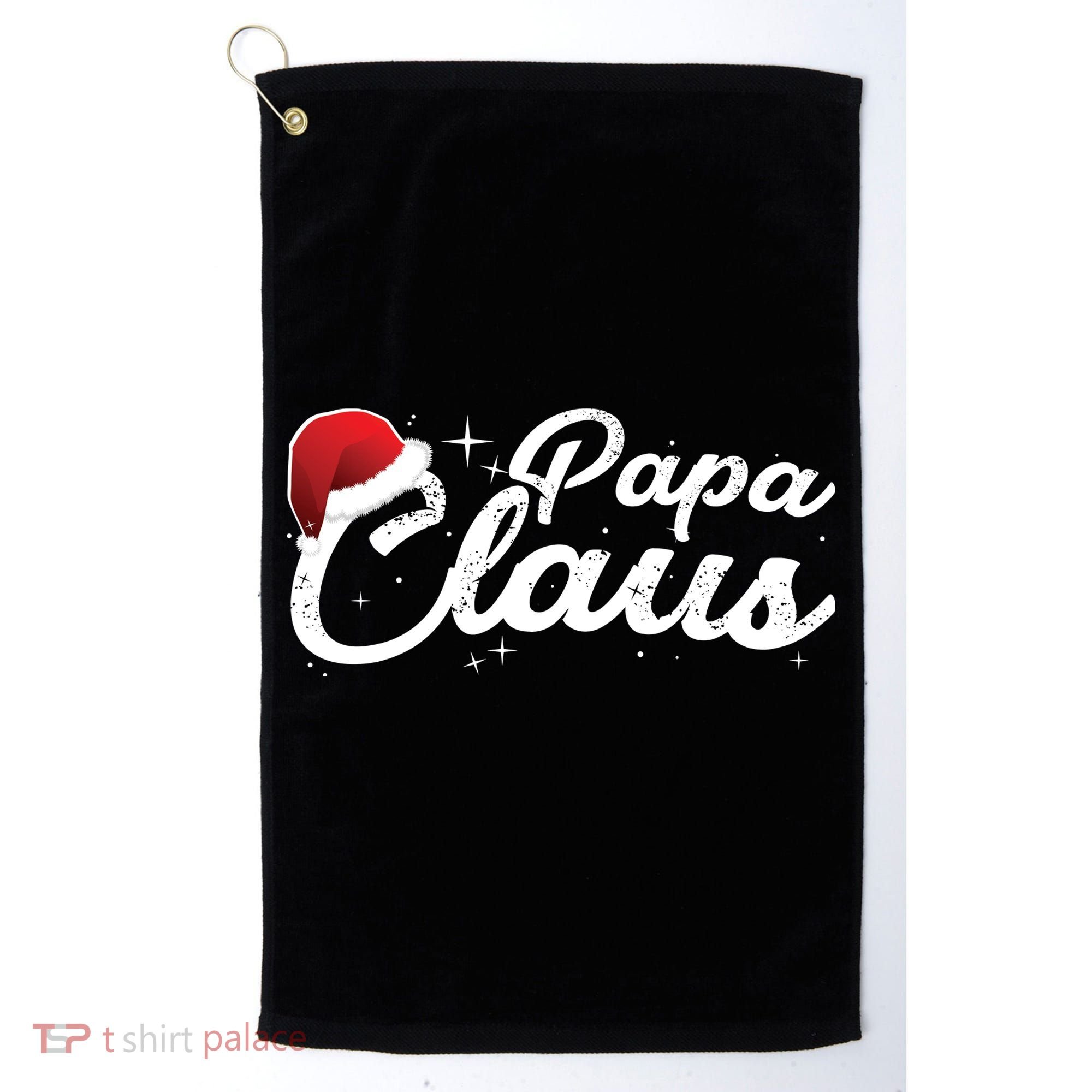 Christmas: Papa Claus Golf Towel