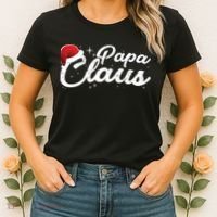 Christmas Papa Claus  Women's T-Shirt thumb 2