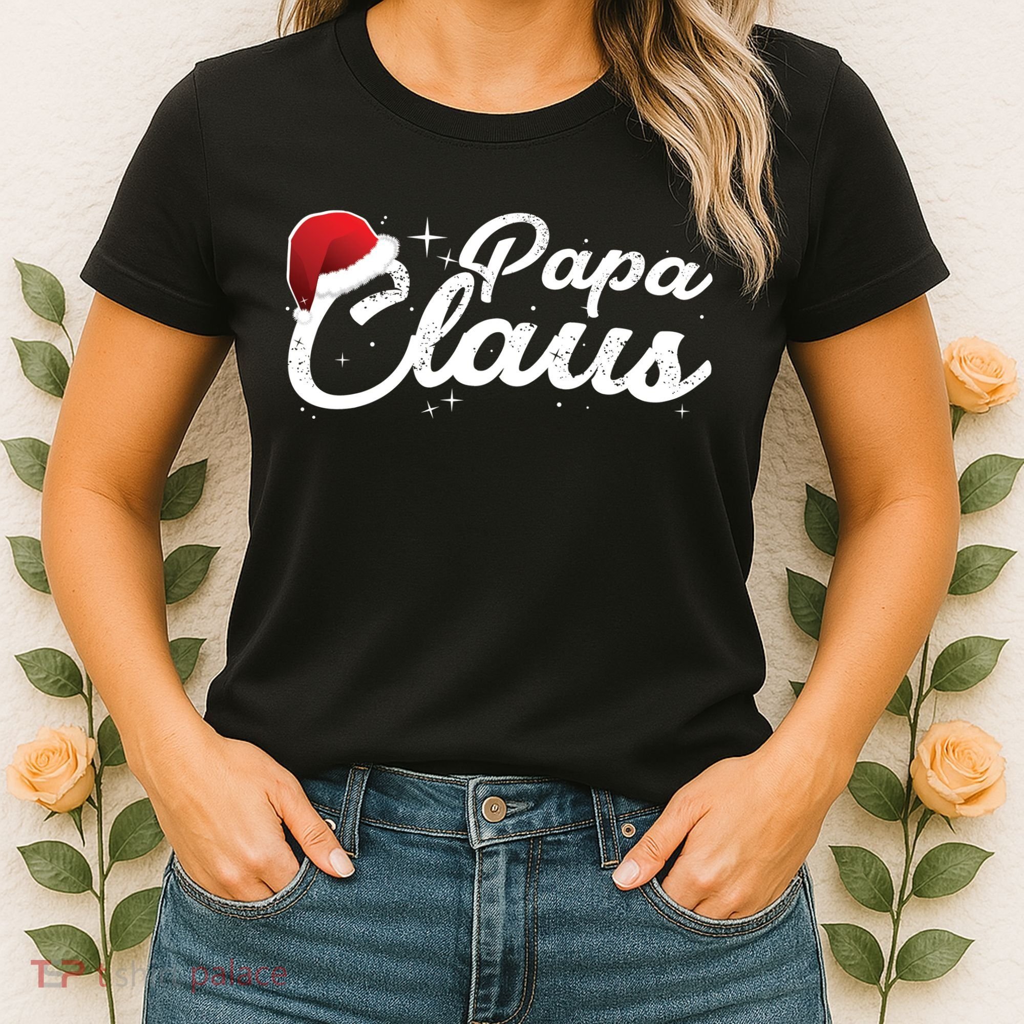 Christmas Papa Claus  Women's T-Shirt