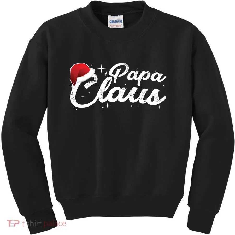 Christmas Papa Claus  Kids Sweatshirt