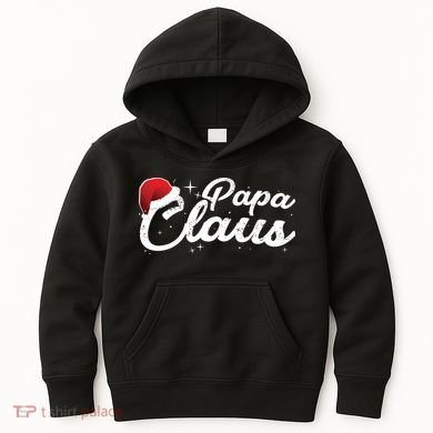 Christmas Papa Claus  Kids Hoodie