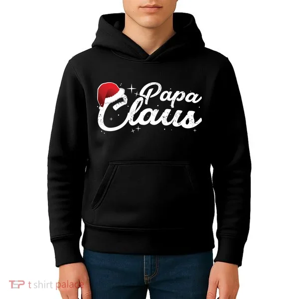 Christmas Papa Claus  Kids Hoodie