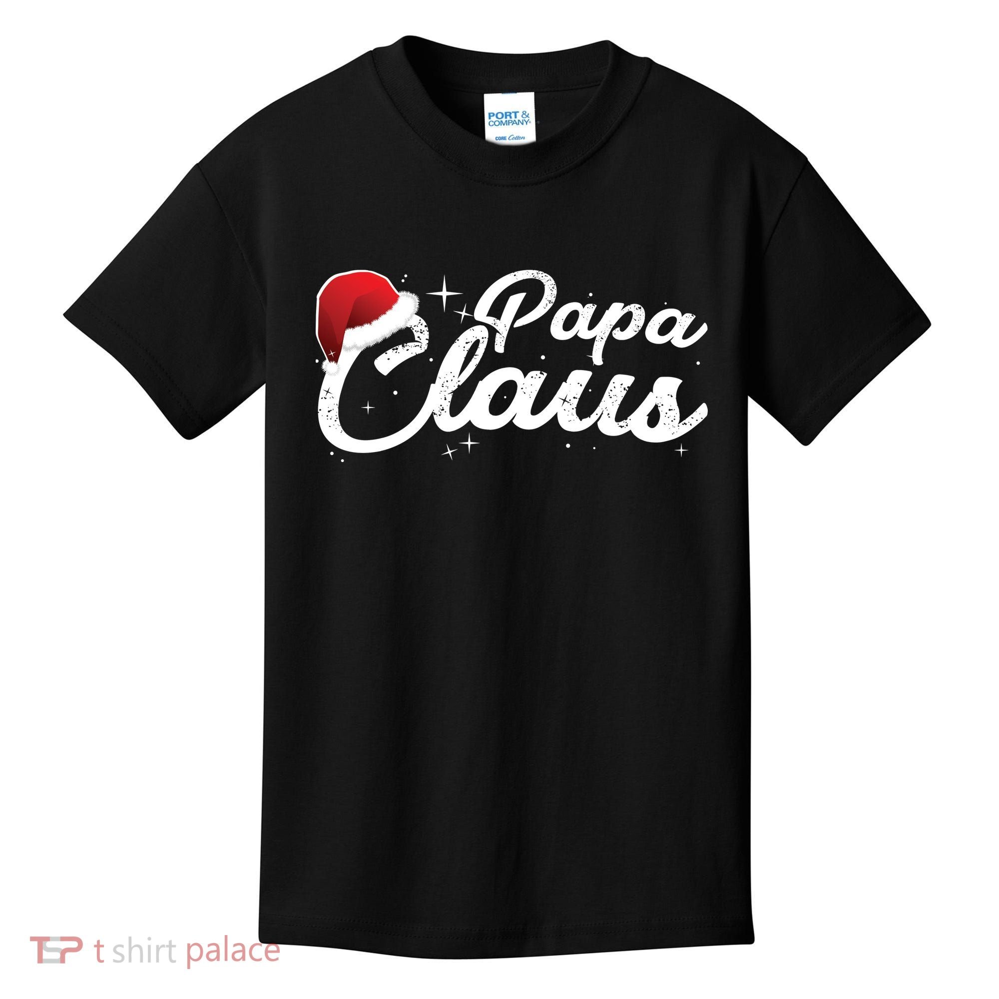 Christmas Papa Claus  Kids T-Shirt
