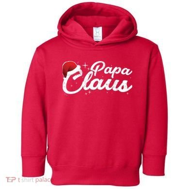 Christmas: Papa Claus Toddler Hoodie
