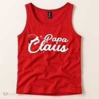 Christmas: Papa Claus Tank Top thumb 2