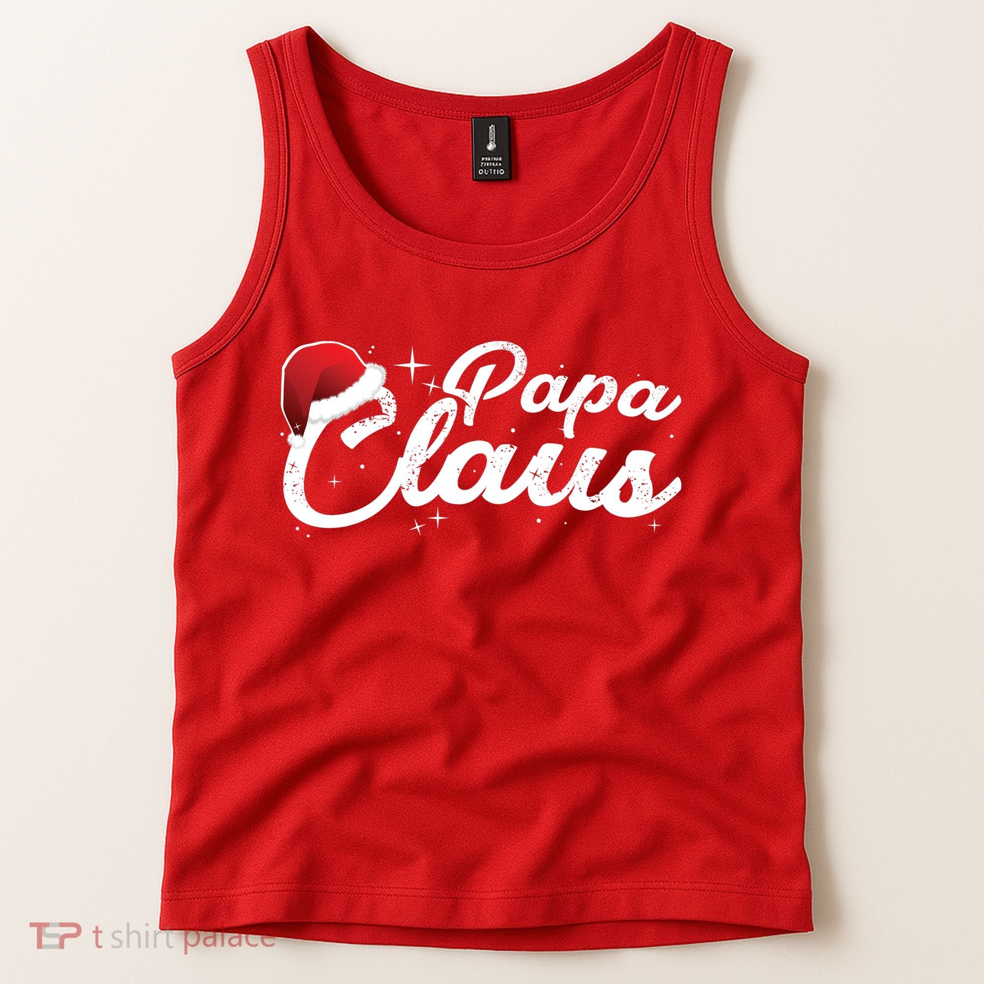 Christmas: Papa Claus Tank Top