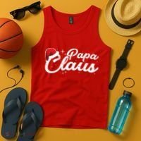 Christmas: Papa Claus Tank Top thumb 4
