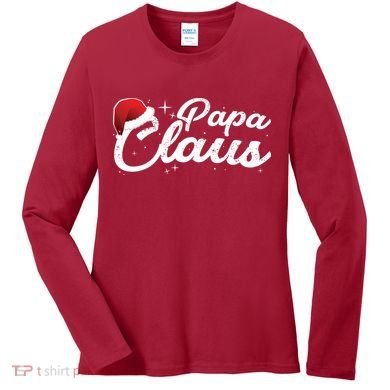 Christmas: Papa Claus Women's Long Sleeve Shirt
