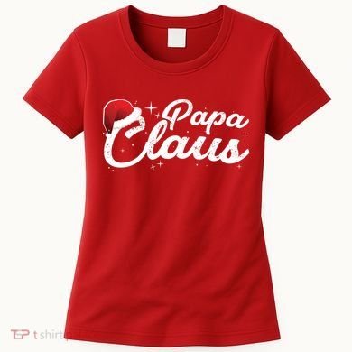 Christmas: Papa Claus Women's T-Shirt