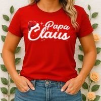 Christmas: Papa Claus Women's T-Shirt thumb 2
