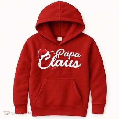 Christmas: Papa Claus Kids Hoodie