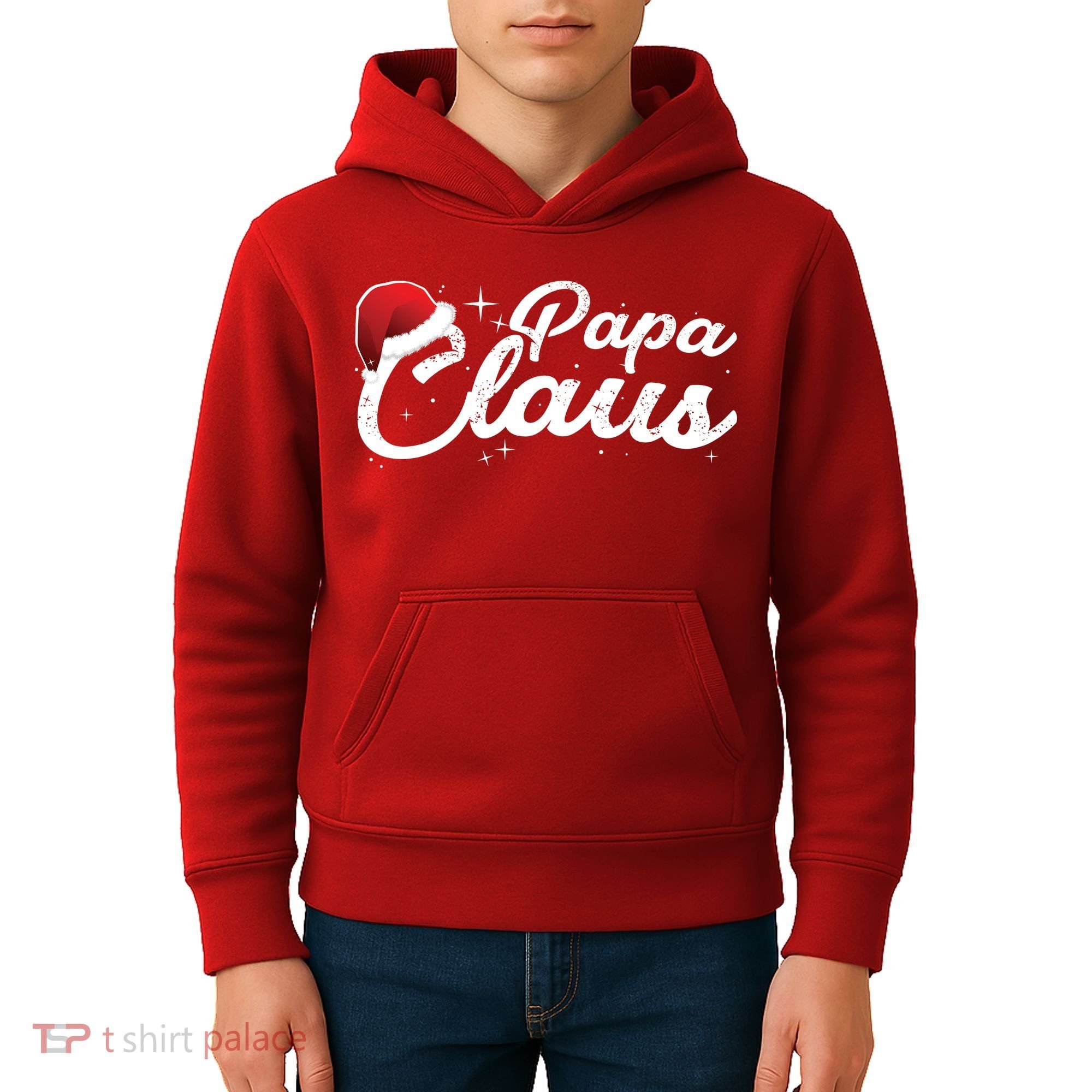 Christmas: Papa Claus Kids Hoodie