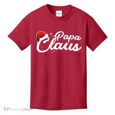 Christmas: Papa Claus Kids T-Shirt