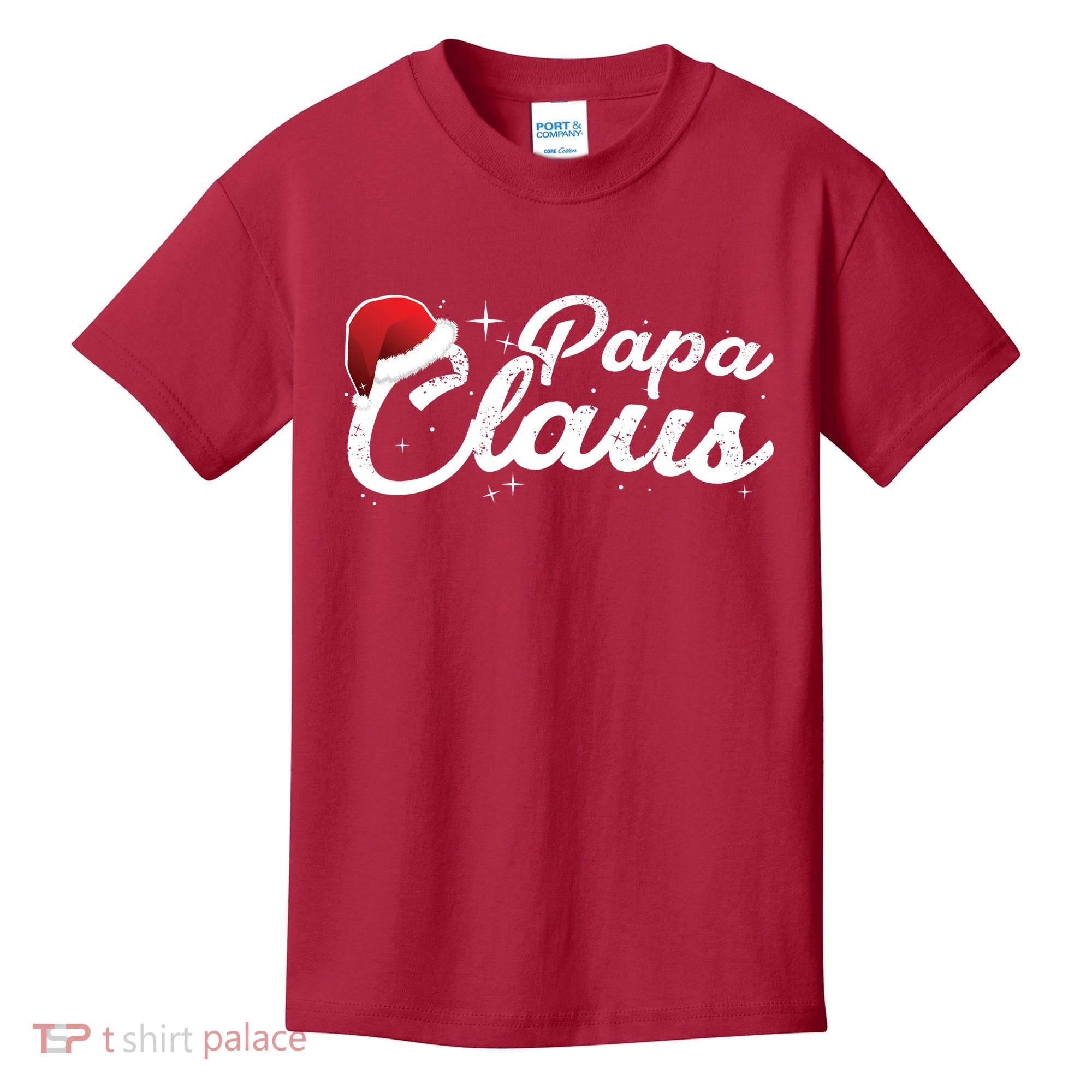 Christmas: Papa Claus Kids T-Shirt