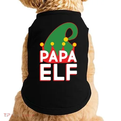 Christmas: Papa Elf Doggie Tank