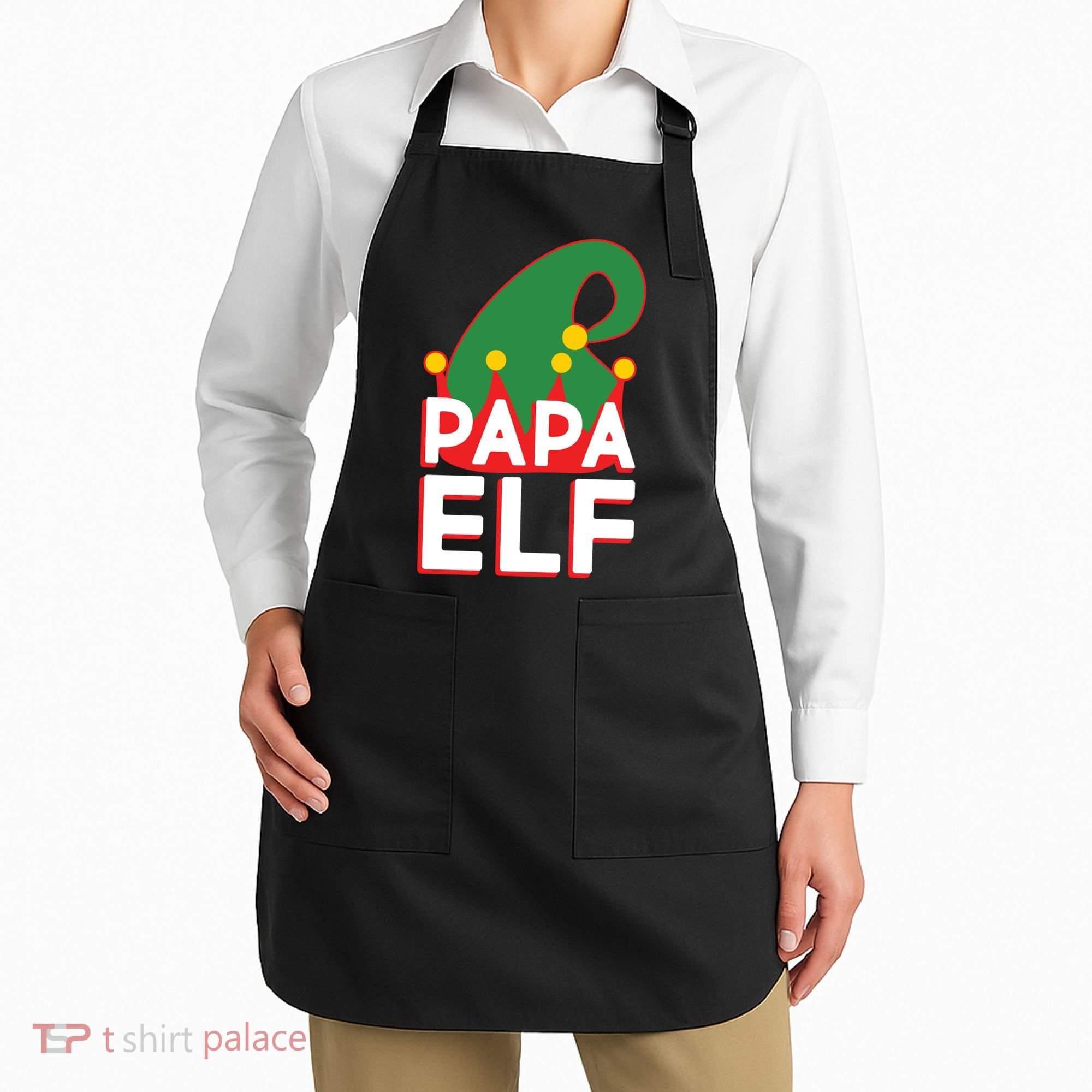 Christmas: Papa Elf Apron
