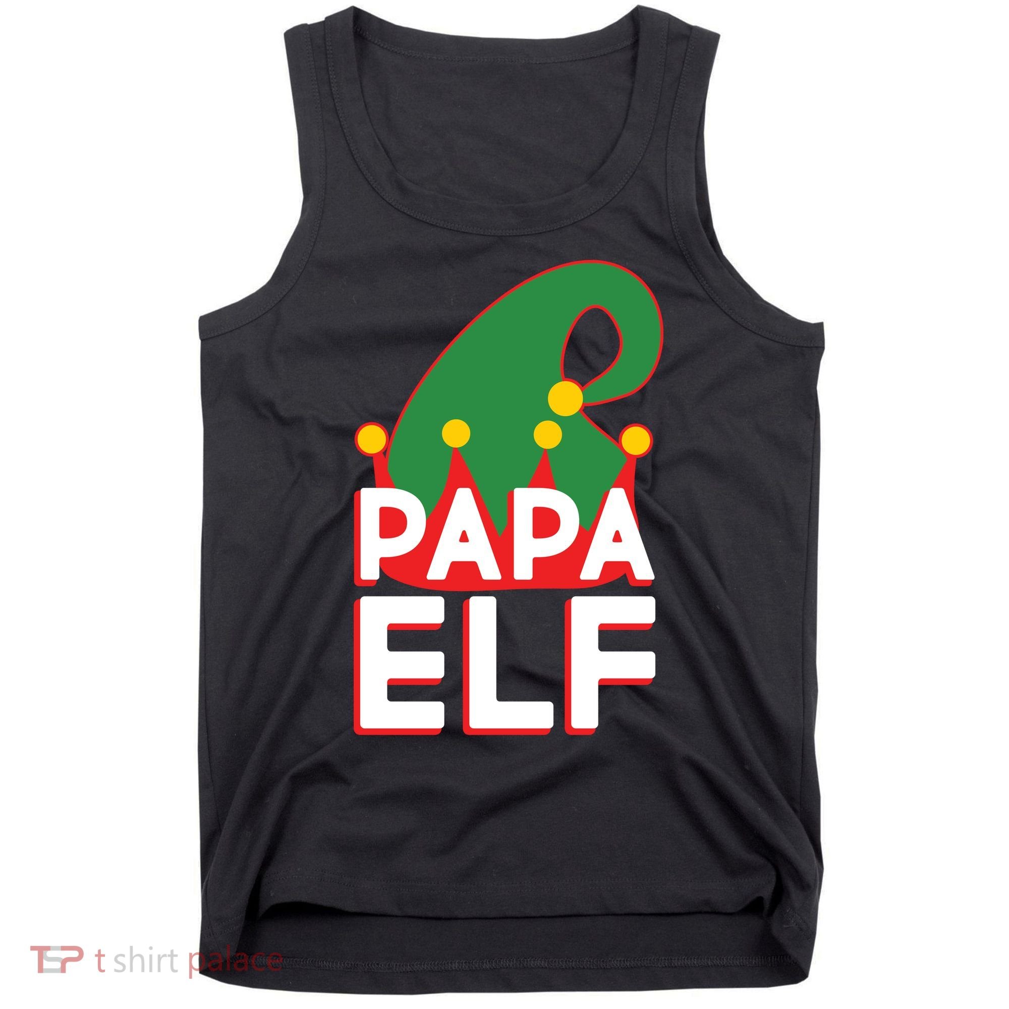 Christmas: Papa Elf Tank Top