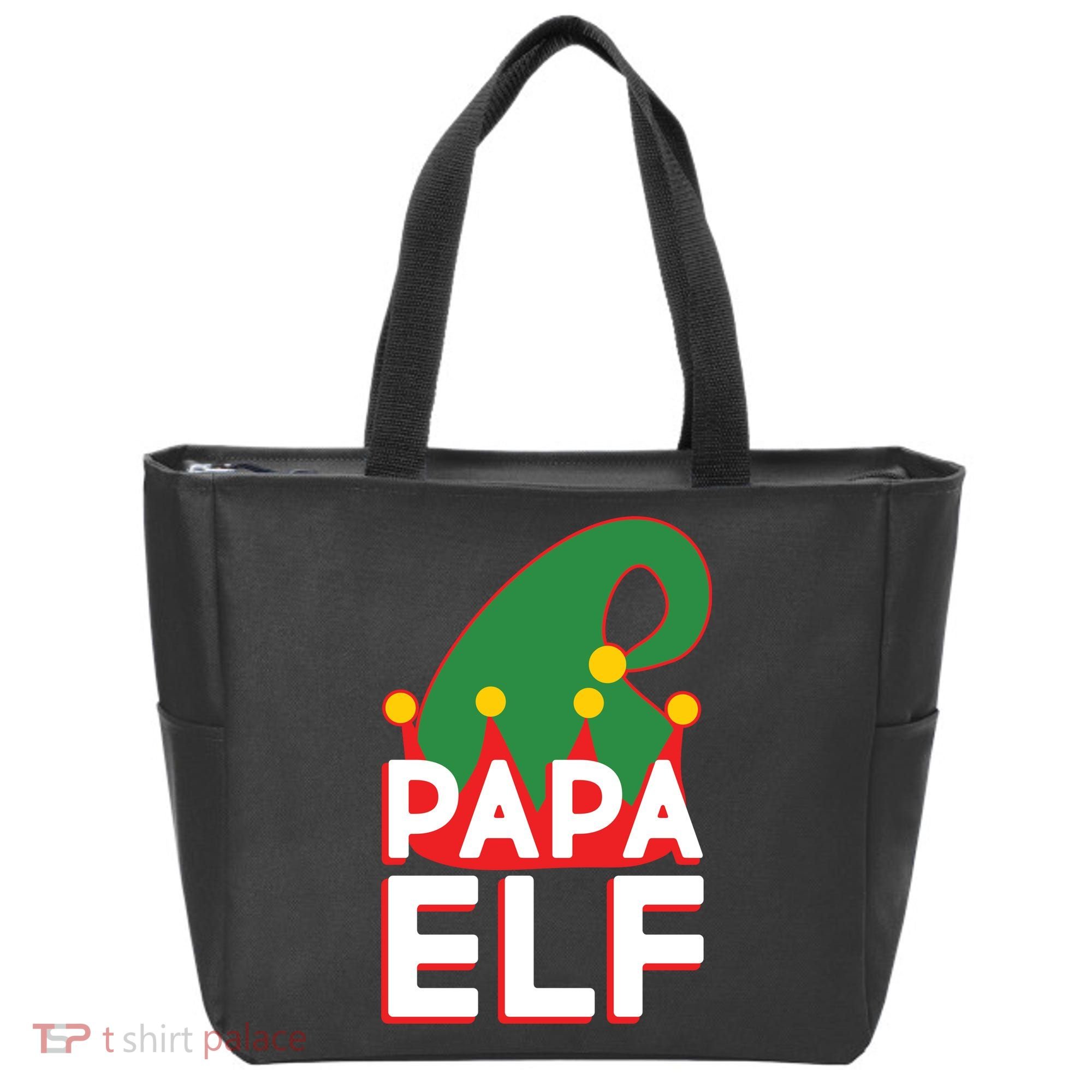 Christmas: Papa Elf Tote Bag