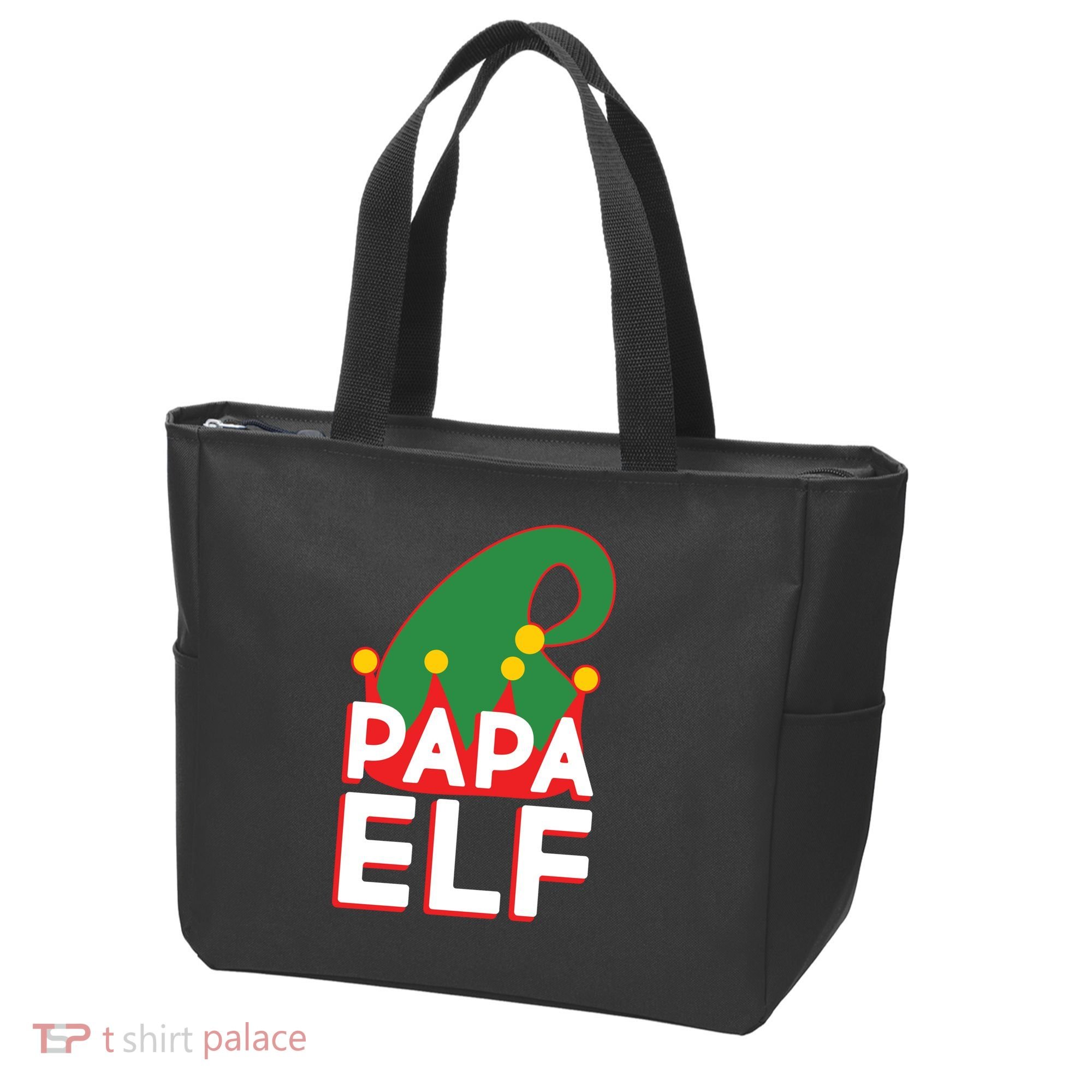 Christmas: Papa Elf Tote Bag