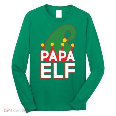 Christmas: Papa Elf Long Sleeve Shirt