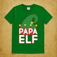 Christmas: Papa Elf T-Shirt thumb 5