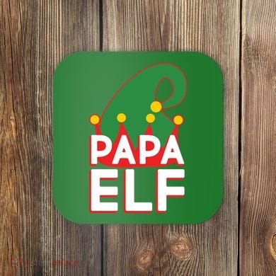 Christmas: Papa Elf Coaster
