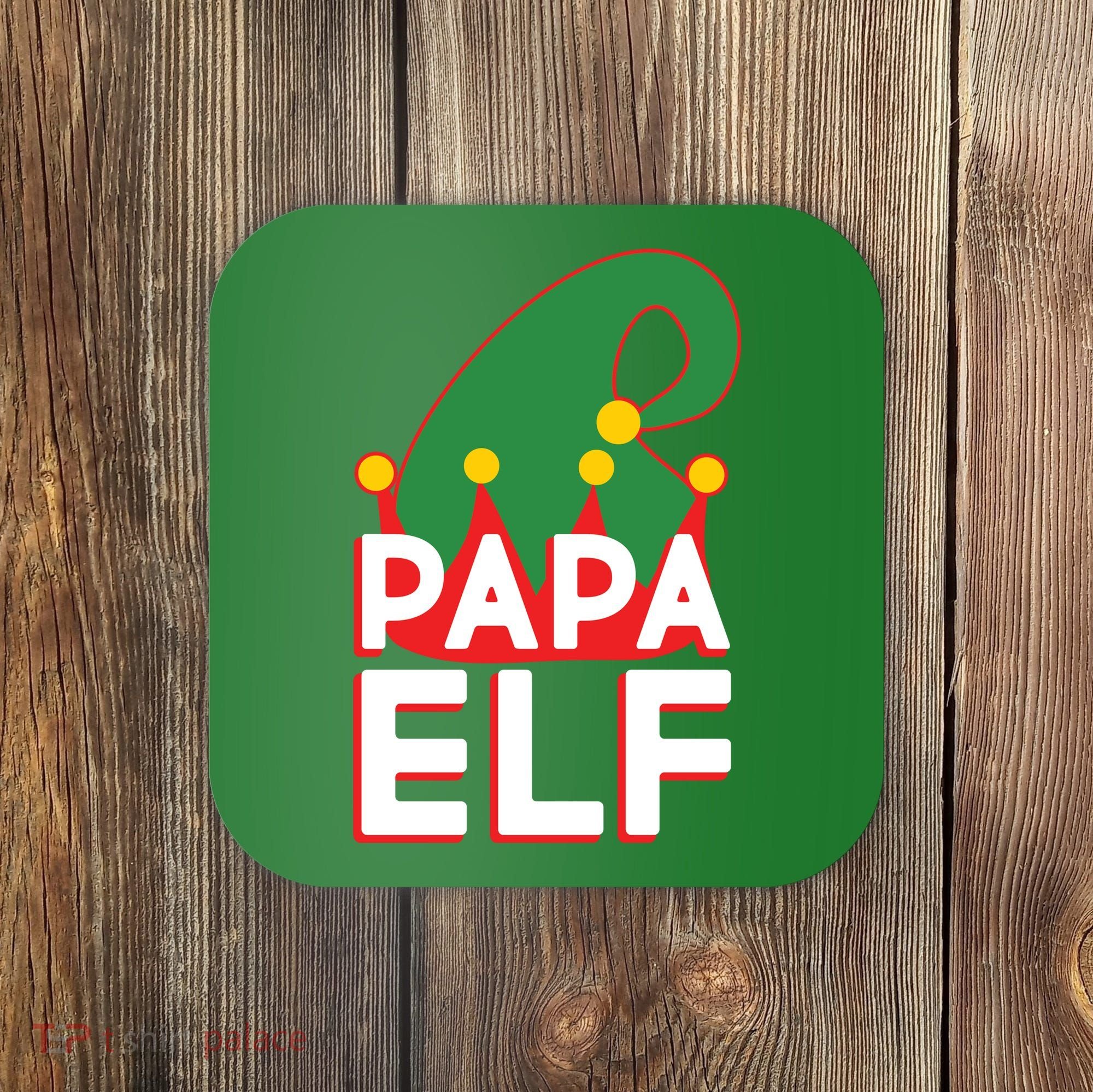 Christmas: Papa Elf Coaster