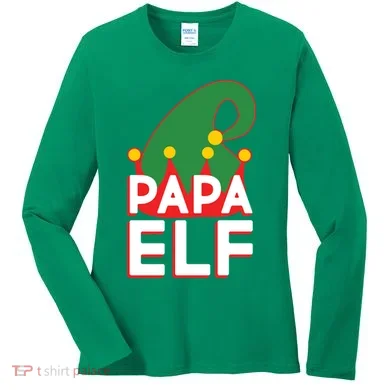 Christmas: Papa Elf Women's Long Sleeve Shirt