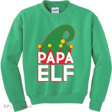 Christmas: Papa Elf Kids Sweatshirt