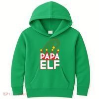 Christmas: Papa Elf Kids Hoodie thumb 0