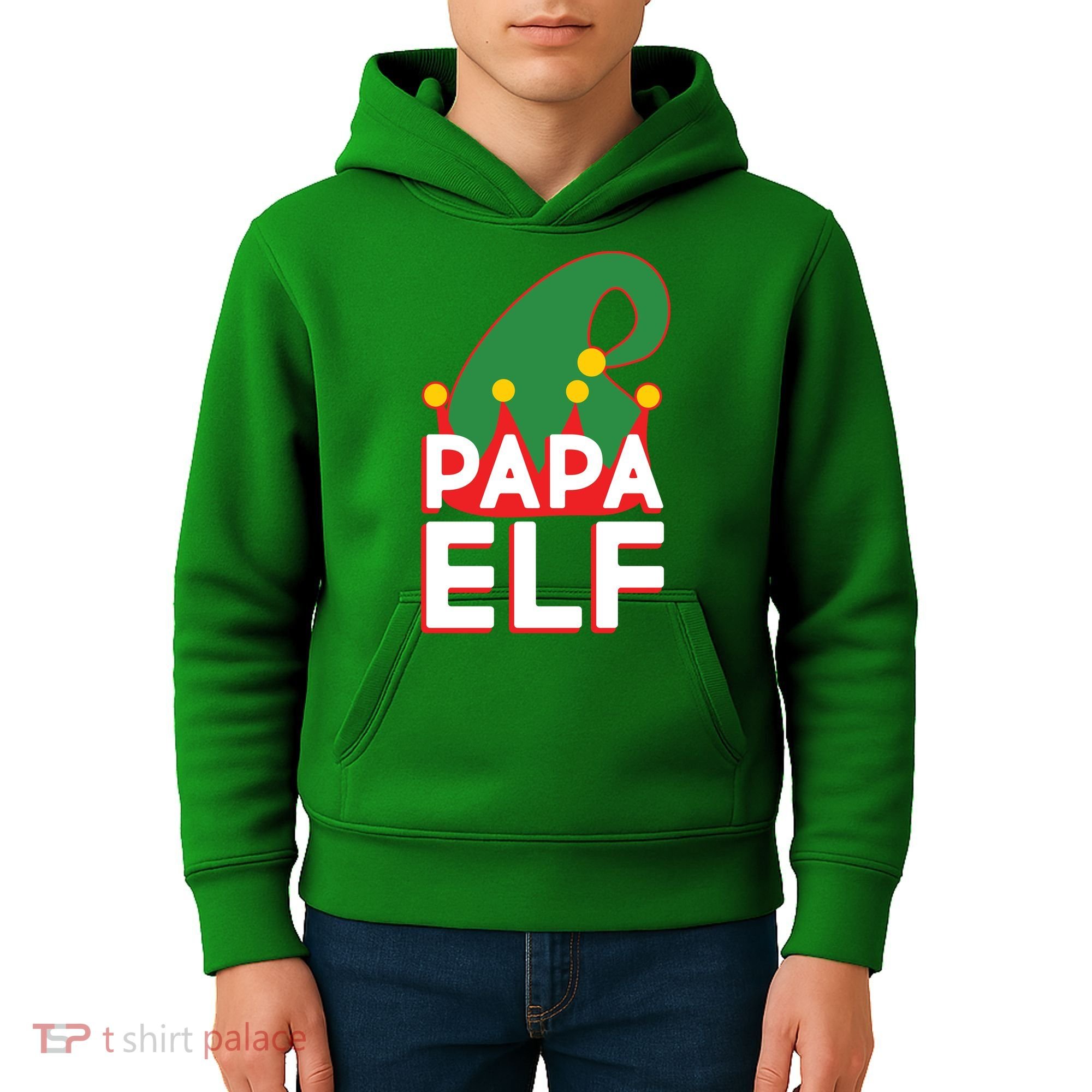 Christmas: Papa Elf Kids Hoodie