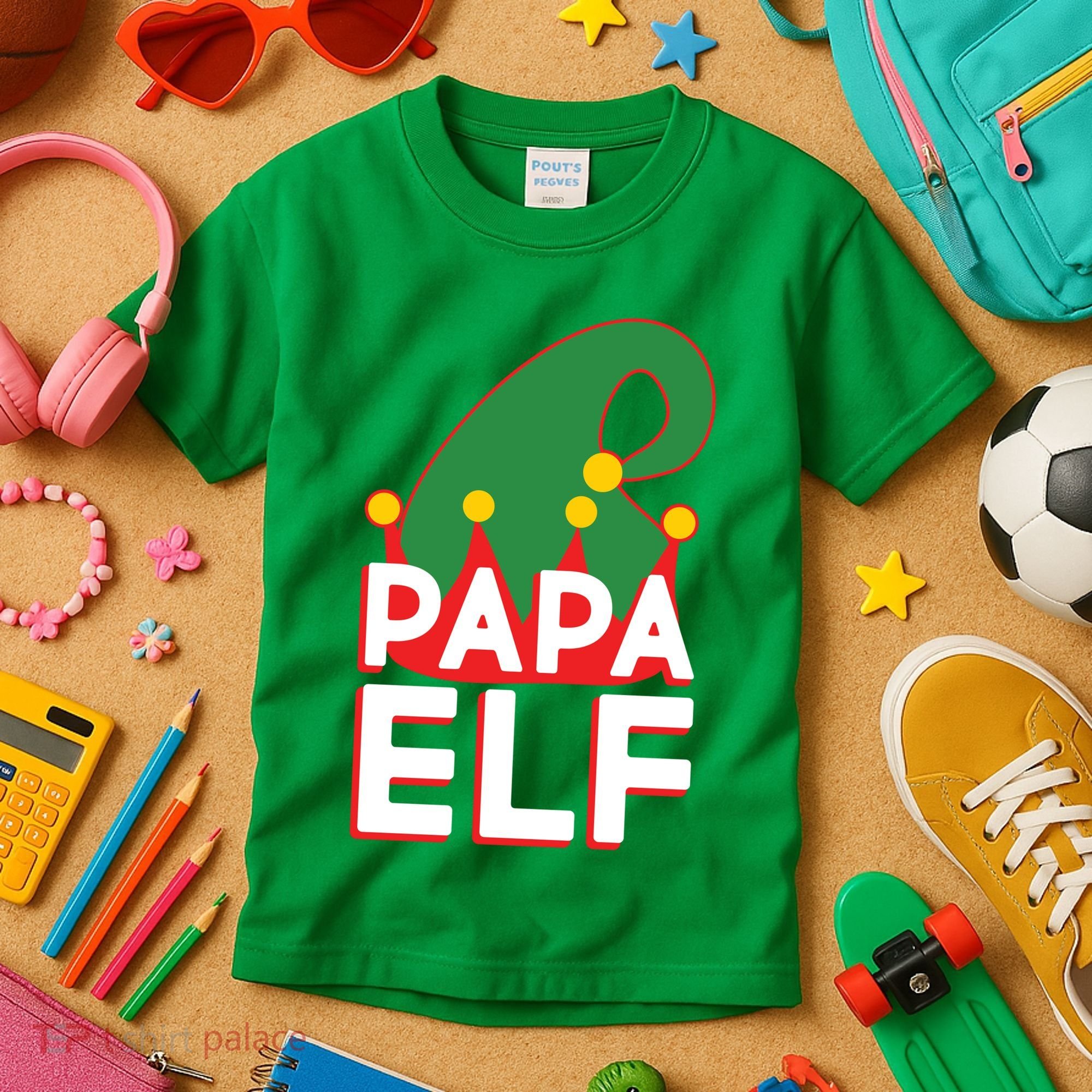 Christmas: Papa Elf Kids T-Shirt