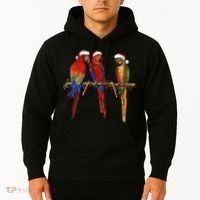 Christmas Parrots Hoodie thumb 2