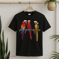 Christmas Parrots T-Shirt thumb 2