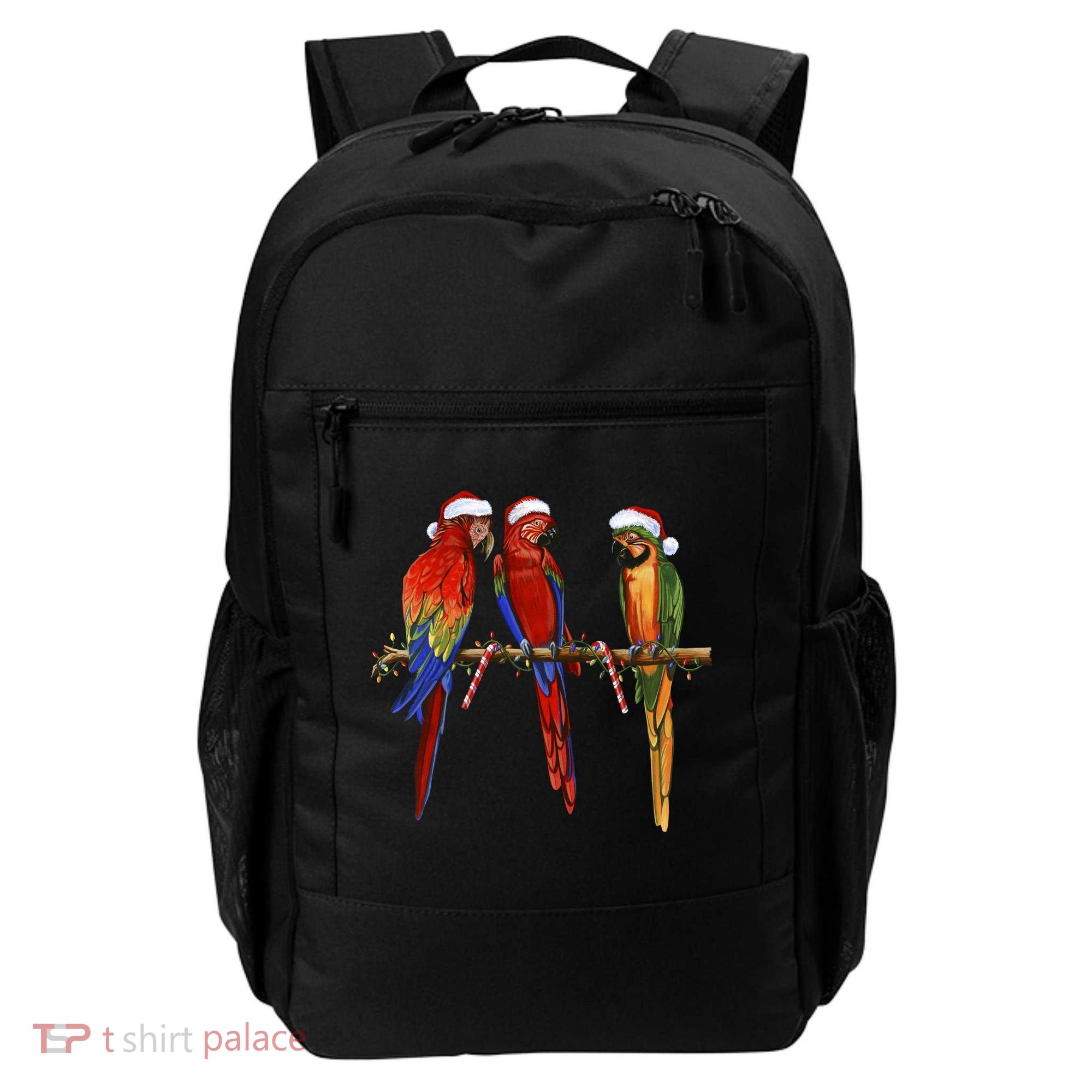 Christmas Parrots Backpack