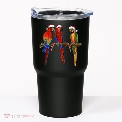 Christmas Parrots Tumbler