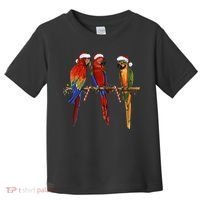 Christmas Parrots Toddler T-Shirt thumb 0