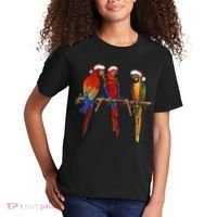 Christmas Parrots Kids T-Shirt thumb 2