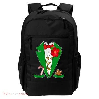 Christmas Party Tuxedo Suit Top Backpack