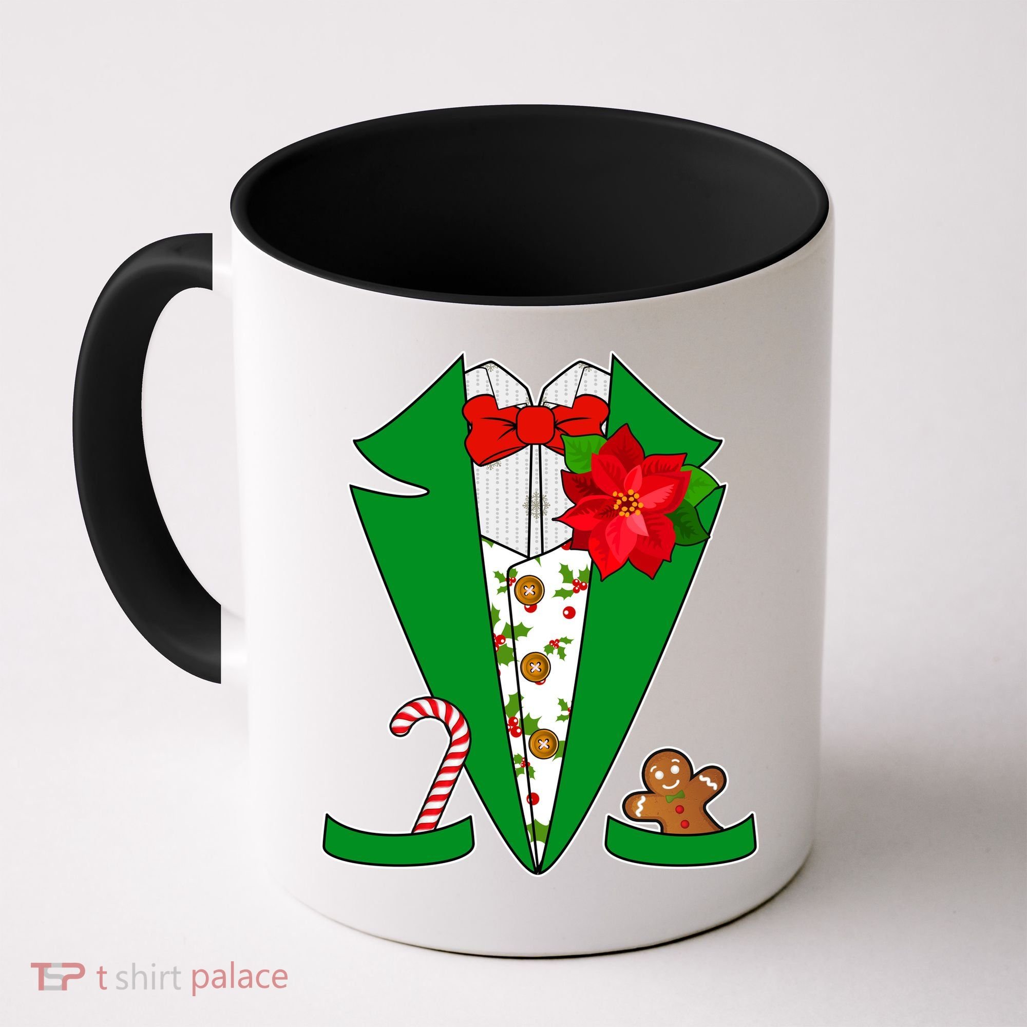 Christmas Party Tuxedo Suit Top Coffee Mug