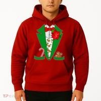 Christmas Party Tuxedo Suit Top Hoodie thumb 2