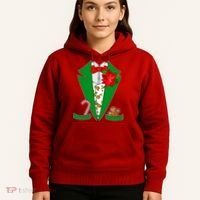 Christmas Party Tuxedo Suit Top Hoodie thumb 5