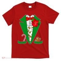 Christmas Party Tuxedo Suit Top T-Shirt thumb 0