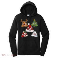 Christmas Poop Emoji Group Women's Hoodie thumb 0