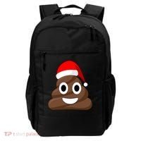 Christmas Poop Emoji Smiley Backpack thumb 0