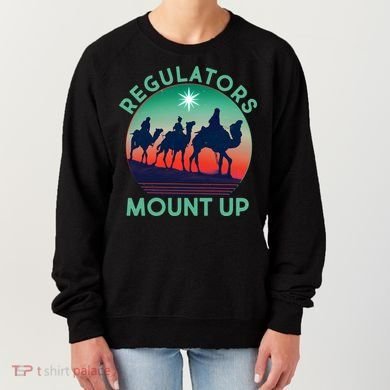 Christmas Regulars Mount Up Three Wise Men Women's Sweatshirt