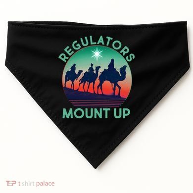 Christmas Regulars Mount Up Three Wise Men USA-Made Doggie Bandana