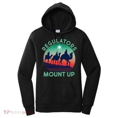 Christmas Regulars Mount Up Three Wise Men Women's Hoodie