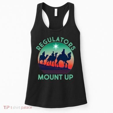 Christmas Regulars Mount Up Three Wise Men Women's Tank Top