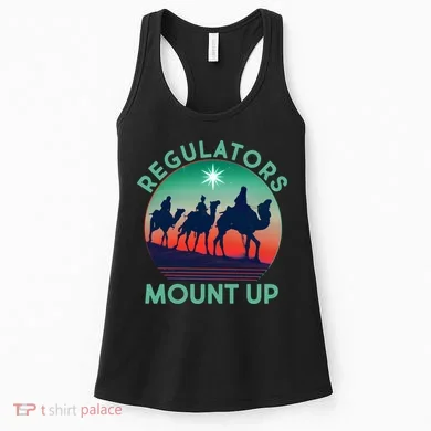 Christmas Regulars Mount Up Three Wise Men Women's Tank Top